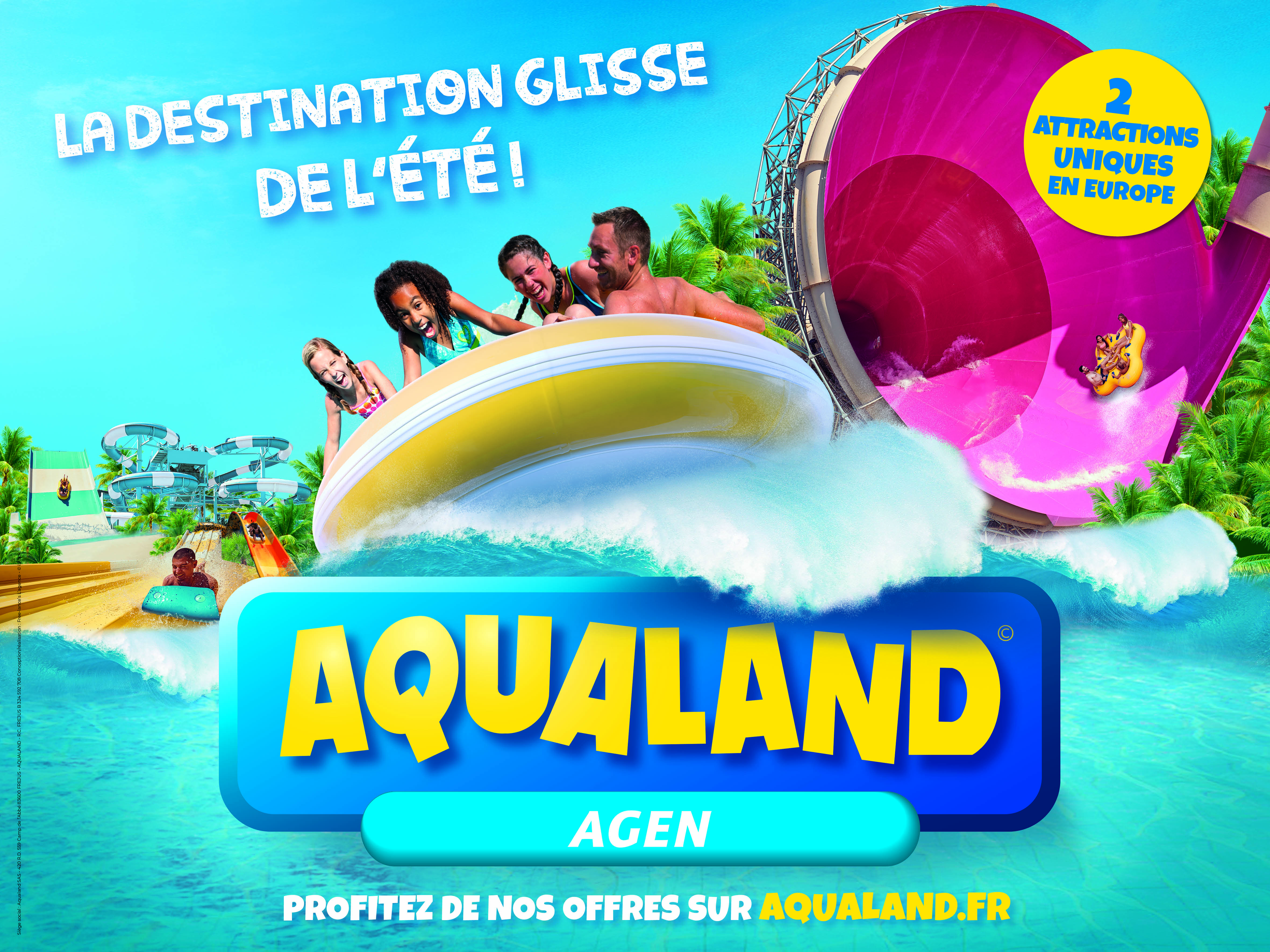 Aqualand Agen : un parc pour tous !